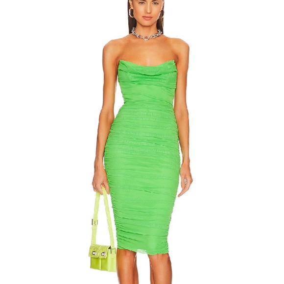 Michael Costello x REVOLE India Midi Dress  XS - Picture 1 of 4